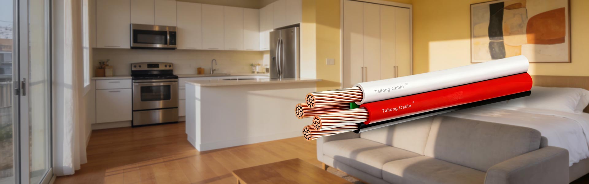 निवासी इमारतीच्या तारा