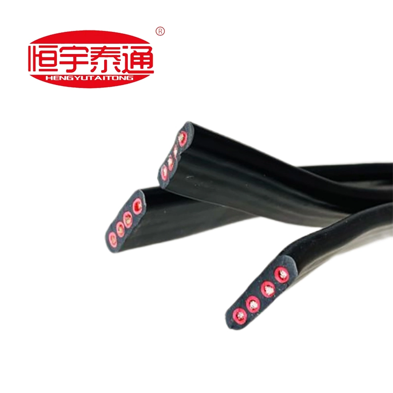 लवचिक फ्लॅट केबल्स NBR PUR PVC TPE TPU